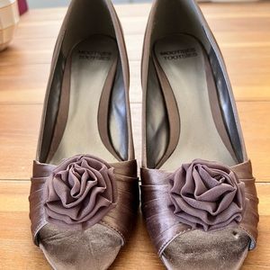 Flower Heel - WORN ONCE